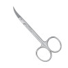 Ножницы Iris 11,5 см, острый / острый, изогнутые горизонтально Surgicon, J-22-213