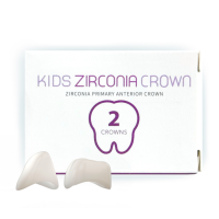 Коронки детские циркониевые Kids Zirconia Crown AL1, 2шт