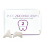 Коронки дитячі цирконієві Kids Zirconia Crown CL2, 2шт
