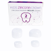 Коронки детские циркониевые Kids Zirconia Crown D-LL2, 2шт