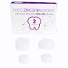 Коронки детские циркониевые для молочных моляров Kids Zirconia Crown D-LL2, 2шт