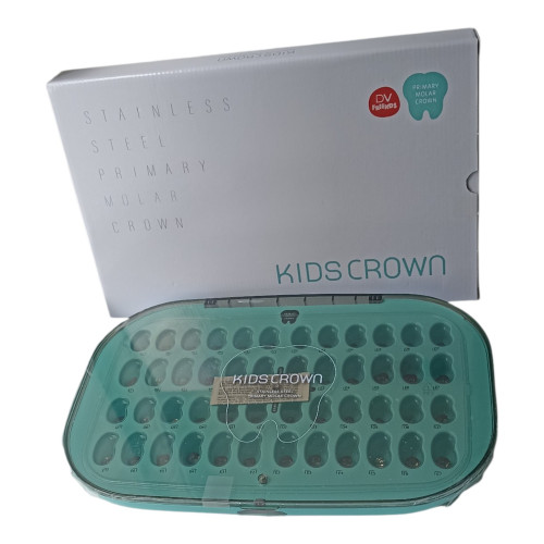 Детские коронки на молочные зубы Kids Crown набор INTRO Shinhung, 48 шт