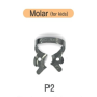 Кламп для молярів K-CLAMP P2 (для дітей), матовий