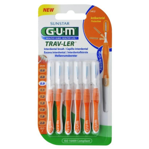 Щетка межзубная GUM 0,9 мм, 1412G