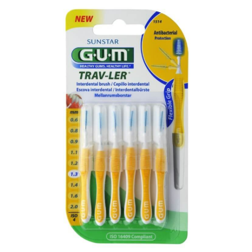 Щетка межзубная  GUM 1.3 мм, 1514G