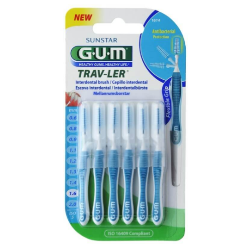 Щетка межзубная GUM 1.6 мм, 1614G