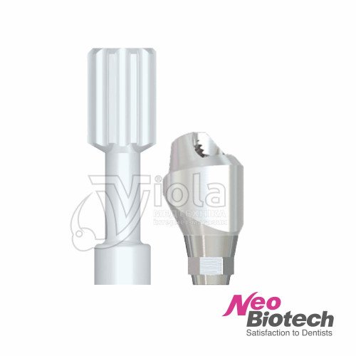 Кутовий мультиюніт абатмент з шестигранником, Neobiotech
