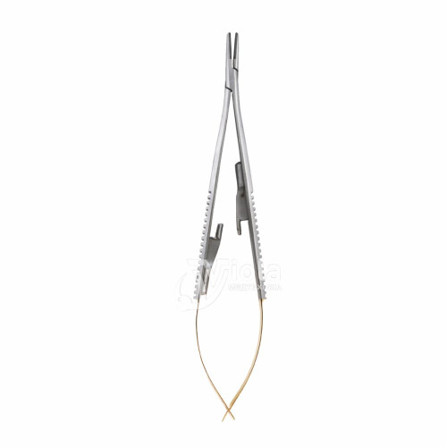 Голкотримач Castroviejo Т/С 14 см, прямий, Dental Studio