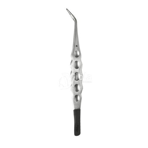 Пінцет College широкий вигнутий, 16 см, 5303, Dental Studio