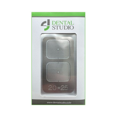 Мембрана титанова 20 х 25 мм (в комплекті 2 шт.), Dental Studio