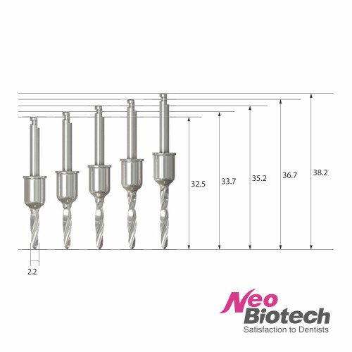 Свердло хірургічне з набору Neo NaviGuide Kit, Neobiotech