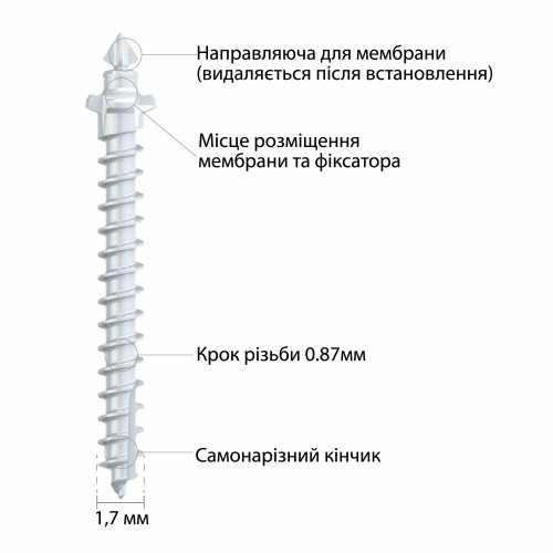 Фіксуючий гвинт та фіксатор  EZ, Neobiotech