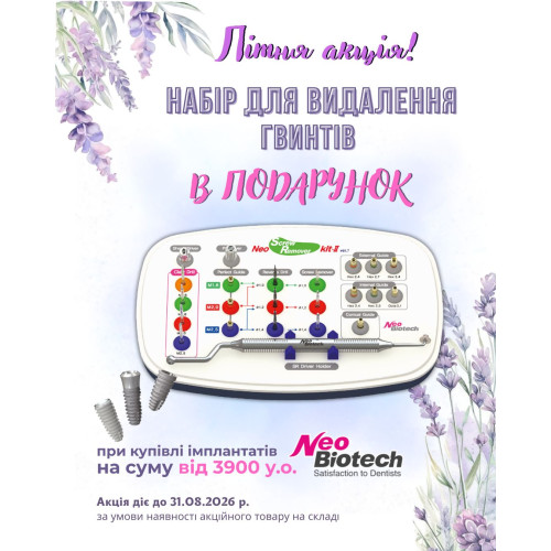 Набор для удаления винтов Neo Screw Remover Kit, Neobiotech