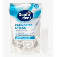 Зубочистки з ниткою Zahnseide-Sticks, 40шт