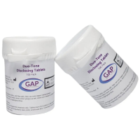 Пігулки жувальні GAP Duo-Tone для виявлення зубного нальоту, 100шт
