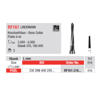 Фреза хирургическая RF161.316.016 LINDEMANN