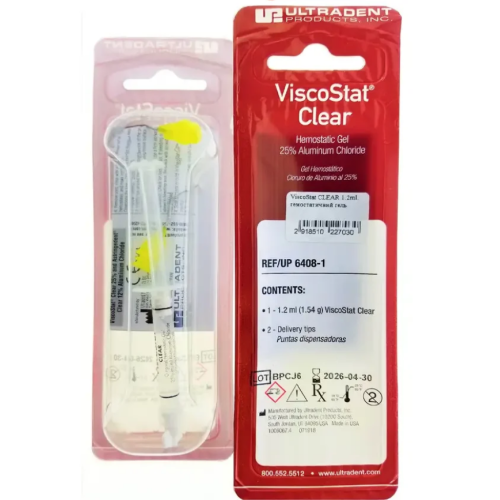 Viscostat Clear (Вискостат) гель хлорида алюминия, 1,2мл