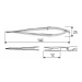 Микроножницы Reill, 14 см, прямые Surgicon, J-22-250