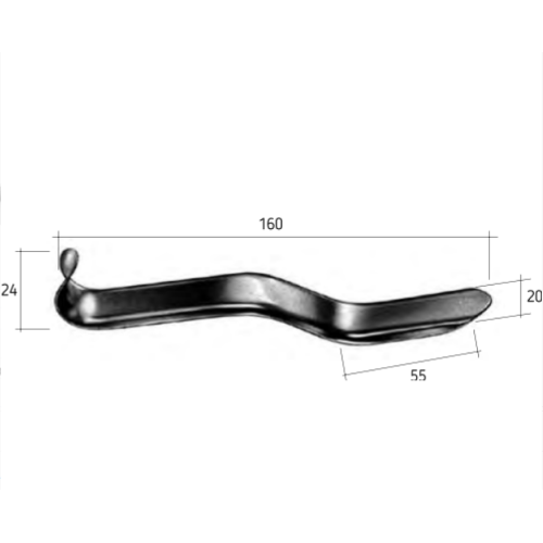 Ретрактор для языка Кейвуд-Минессота Surgicon, SD-0097-15
