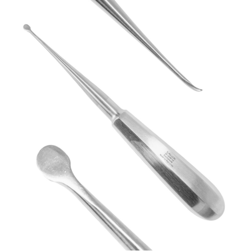 Кюретка кісткова Molt (гостра ложка), довжина 16,5 см Surgicon, SD-0039-02