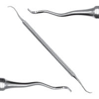 Скалер двухсторонний Лангера, рабочая часть 1-2 Surgicon, SD-1011-01
