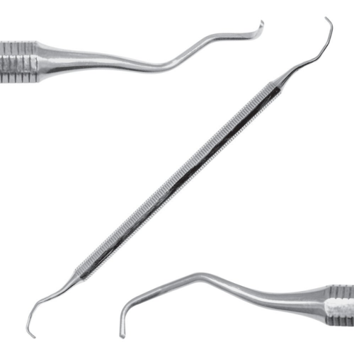 Скалер двухсторонний Лангера, рабочая часть 3-4, Surgicon SD-1012-03O