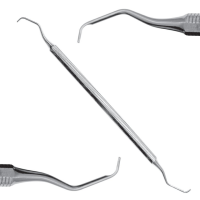 Скалер двухсторонний Лангера, рабочая часть 5-6 Surgicon, SD-1013-05O