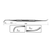 Двусторонний распатор Freer, SD-0053-16
