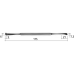 Двусторонний распатор Periosteal N1, N0794
