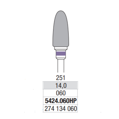 Фреза твердосплавная 5424.060