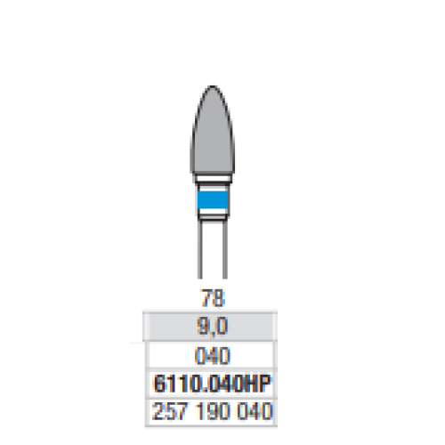 Фреза твердосплавна 6110.040