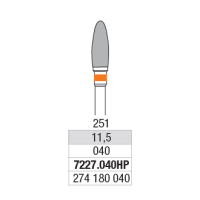 Фреза твердосплавная 7227.040 Edenta