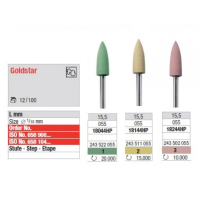 Полировочная головка Goldstar для прямого наконечника, Edenta