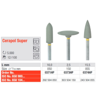 Полиры для керамики мелкоабразивные Cerapol Super Edenta