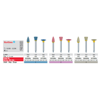 Головка StarGloss R2520RА - R2540RА, R2620RА - R2640RА Edenta для фарфора (угловой наконечник), 1шт