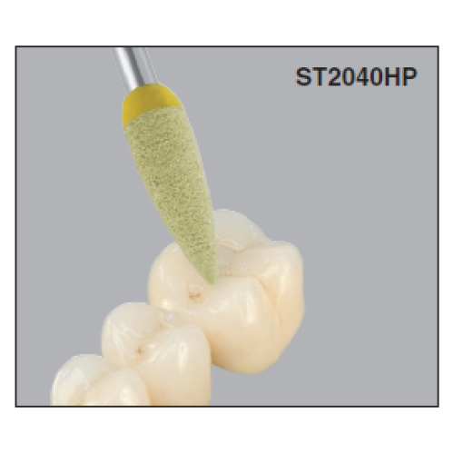 Головка StarTec ST2030НР, ST2040НР, Edenta для кераміки, цирконію та ін. (прямий наконечник)
