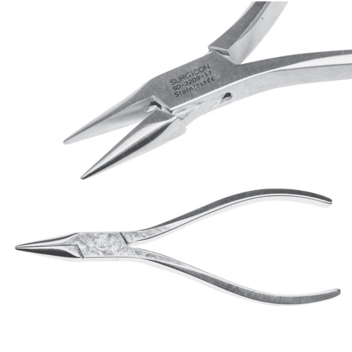 Щипцы плоские Dumont, 12 см Surgicon, SD-2209-11