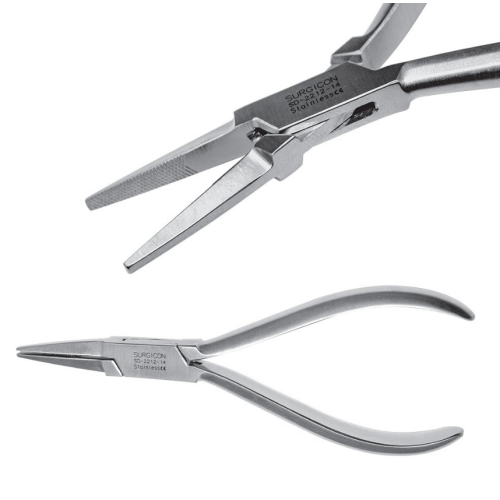 Щипцы плоские, 14,5 см Surgicon, SD-2212-14