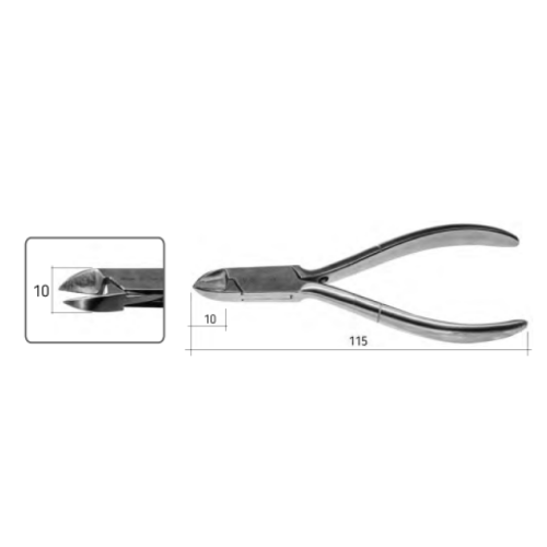 Щипцы плоские, 11,5 см Surgicon, SD-2219-11