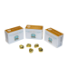 Детские металлические коронки золотого цвета Kids Golden Crown E-LL-2 Shinhung , 5шт