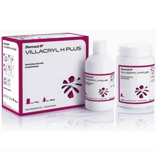Виллакрил Н Плюс (Villacryl H Plus) пластмасса для изготовления базисов протезов, 750г + 400мл