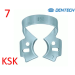 Кламп №7, (KSK DENTECH) 