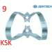Кламп №9, (KSK DENTECH) 