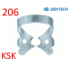 Кламп №206, (KSK DENTECH)
