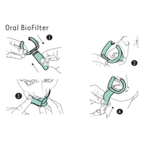 Ретрактор губ с отсосом Oral BioFilter