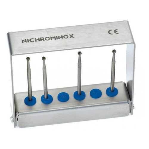 Підставка для стоматологічних бурів на 6 інструментів Nichrominox, 206003