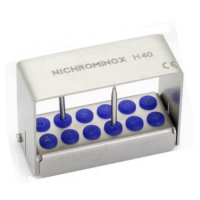 Подставка для стоматологических буров на 12 инструментов Nichrominox, 206012
