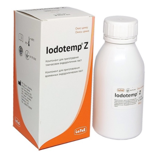 Йодотемп Зет (Iodotemp Z), окись цинка, 80г