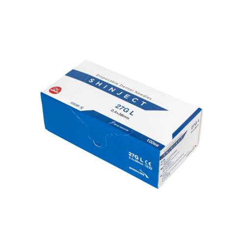Иглы карпульные SHINJECT 27G (0.40 х 38 мм), 100шт