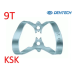 Кламп №9Т, (KSK DENTECH)